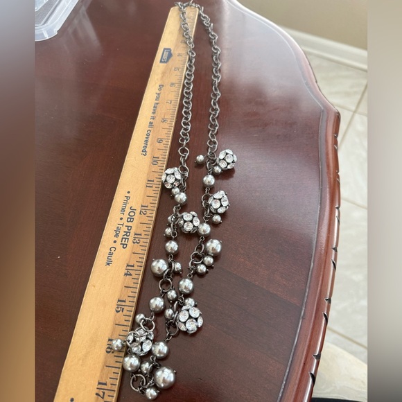 Ann Klein Silver Tone Necklace - Picture 3 of 3